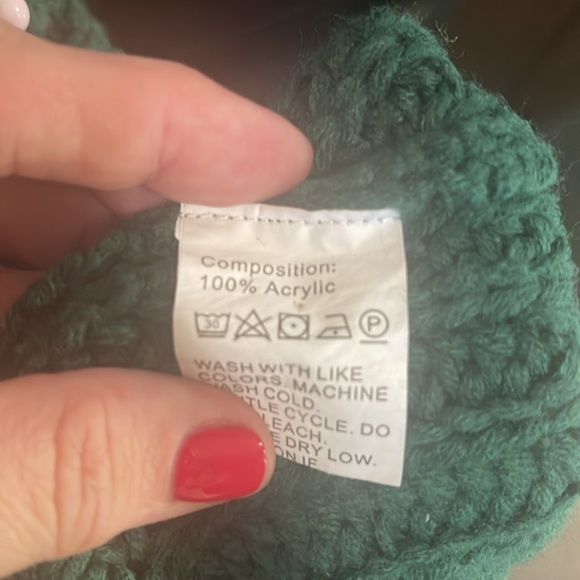 Pretty Garden Green turtle neck sweater size XL - Picture 6 of 6